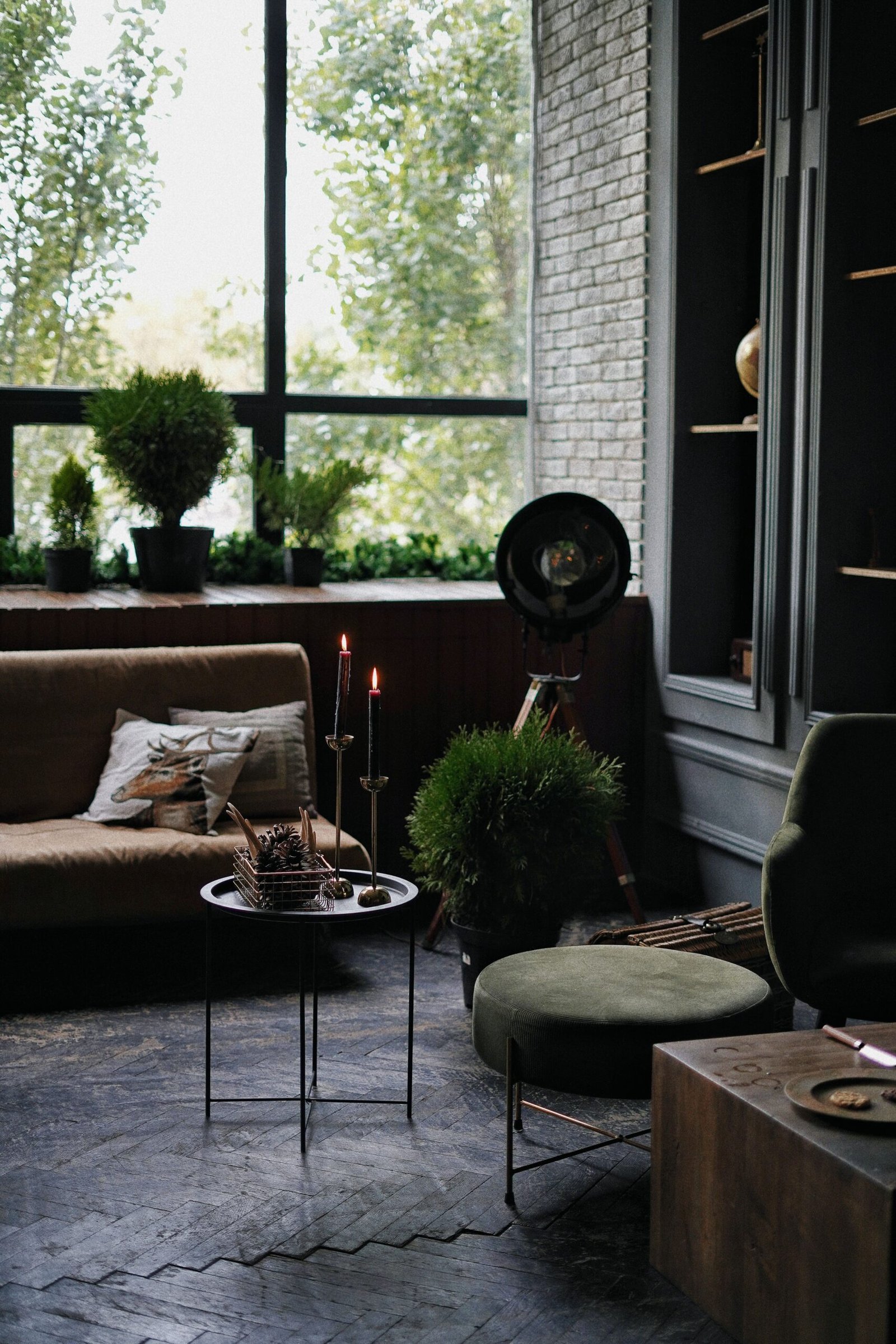 Home studio interior